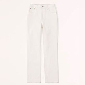 Abercrombie Curve Love The 90s Straight Ultra High Rise